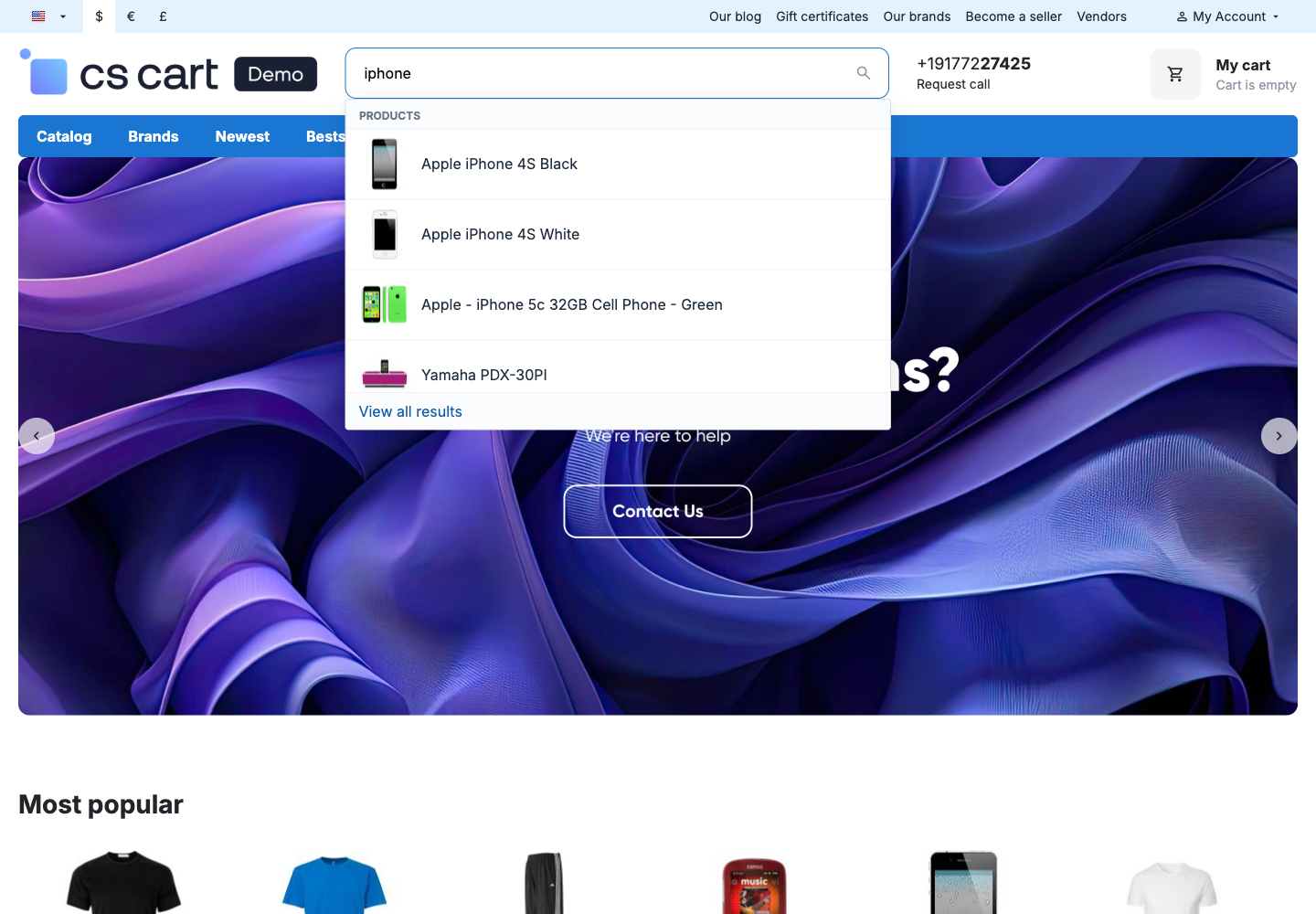 Instant smart search: autocomplete