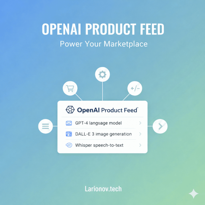 Selling products with ChatGPT: main image