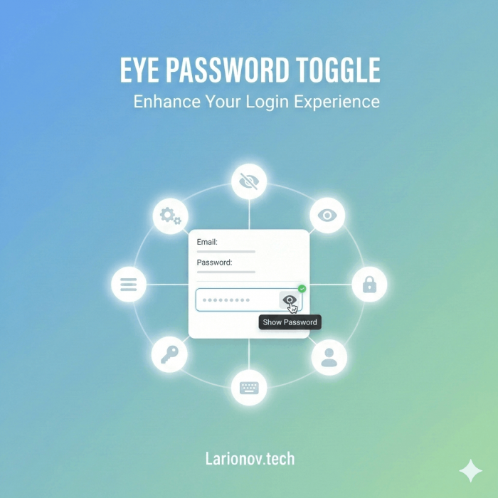 Show password — eye icon: main image