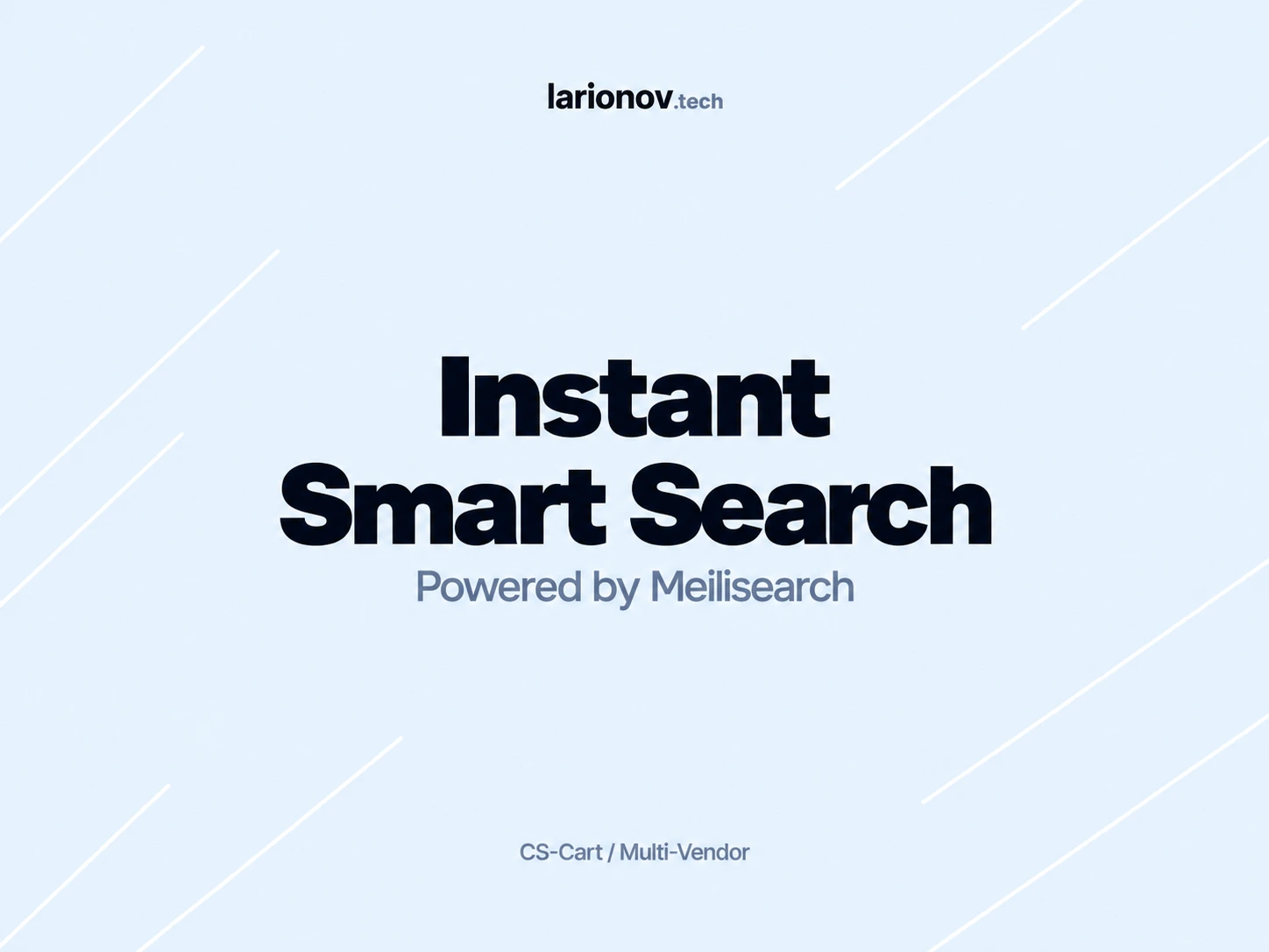 Instant smart search with autocomplete