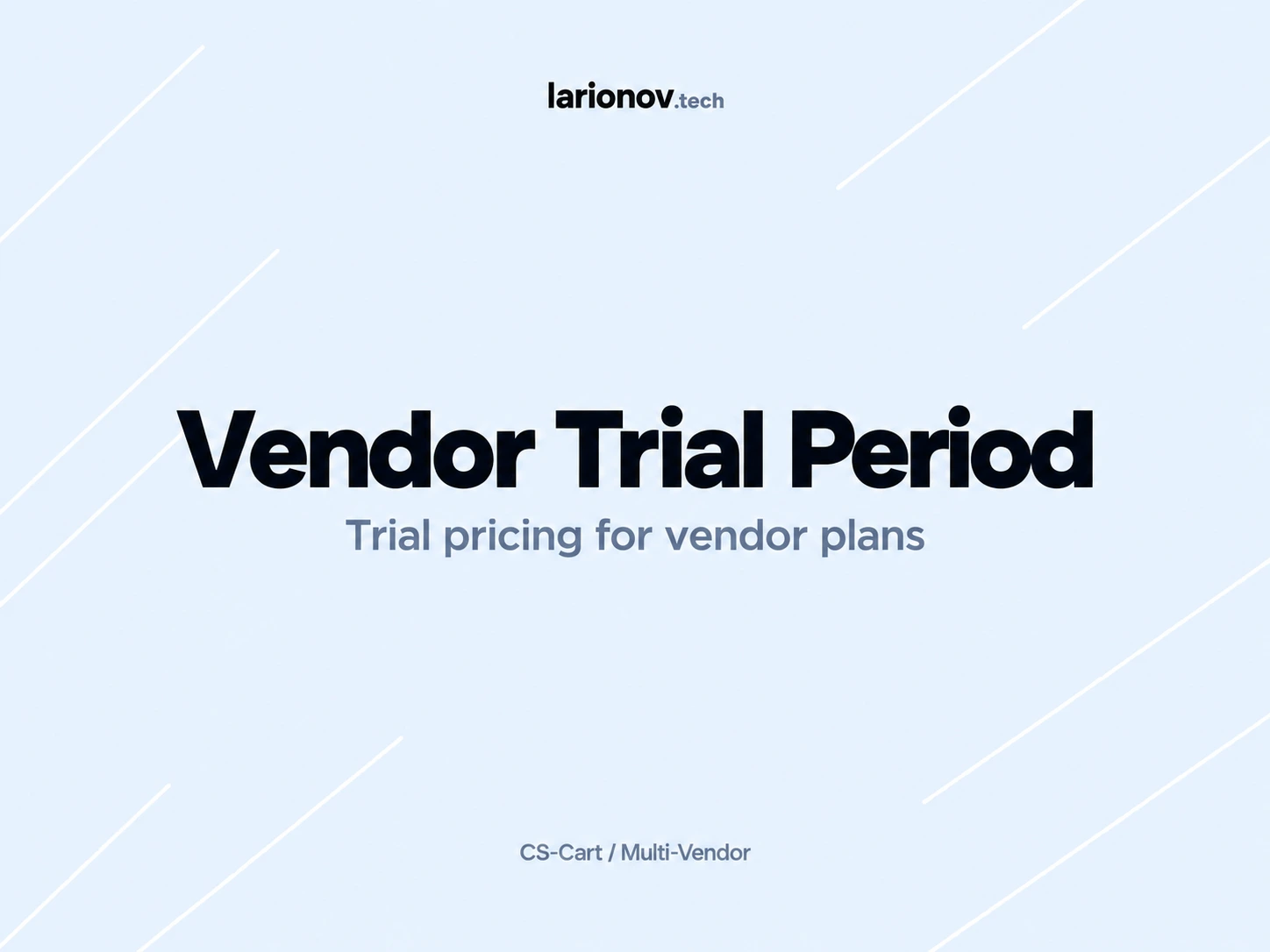 Seller trial period